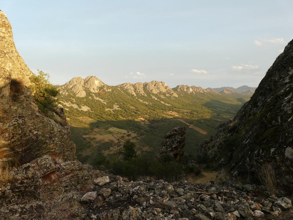 דירות Cabañas del Castillo El Nido De La Collalba מראה חיצוני תמונה