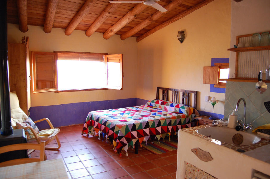 דירות Cabañas del Castillo El Nido De La Collalba חדר תמונה